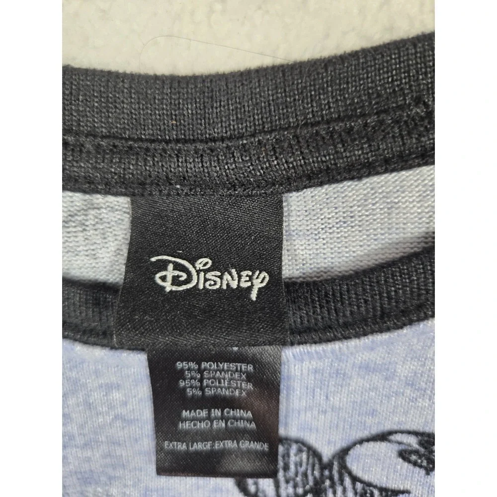 Disney Mickey Mouse 2 Piece Lounge Sleep Jogger Set Size XL Soft‎ Slouchy Blue